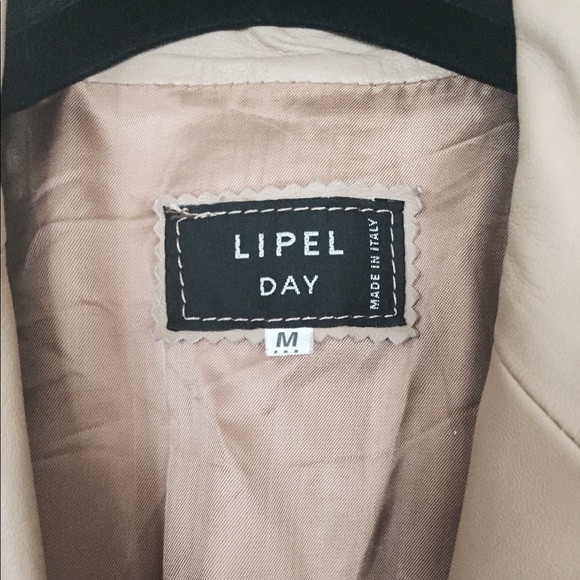 Lipel Day Belted Leather Jacket - Picture 3 of 11